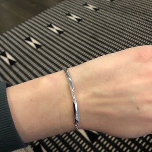 Kendra Scott Adjustable Chain Bracelet - silver